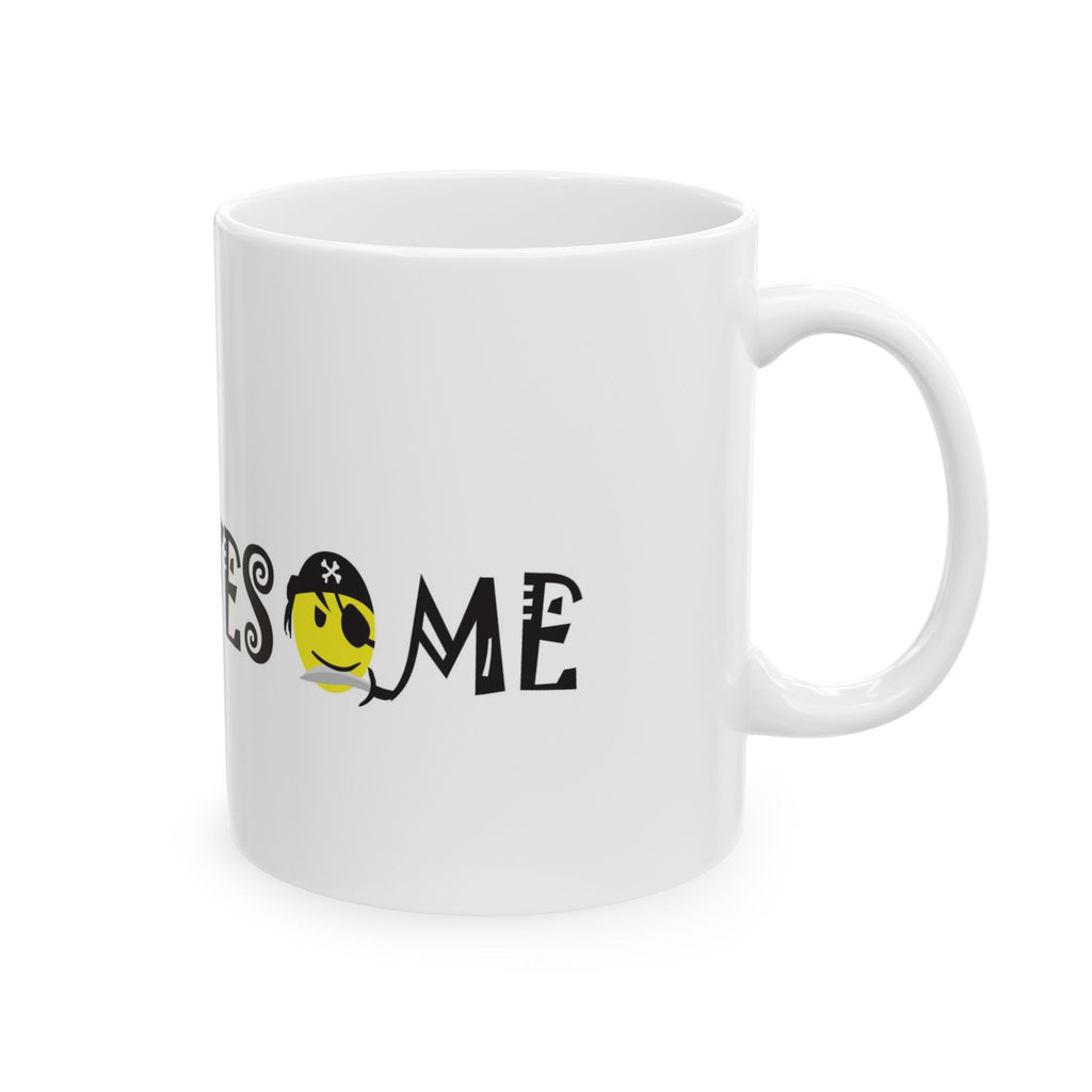 Smiley Pirate "Awes" Ceramic Mug | 11oz 15oz